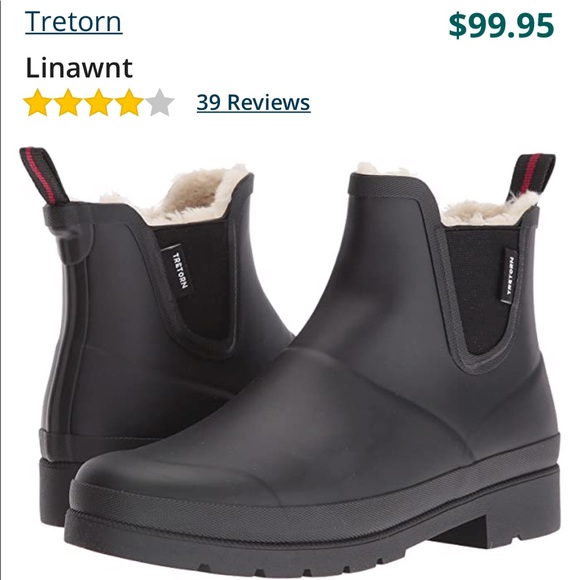 BNWOB Tretorn Lina Winter Rain Boots ❄️☃️❄️ - Picture 2 of 2